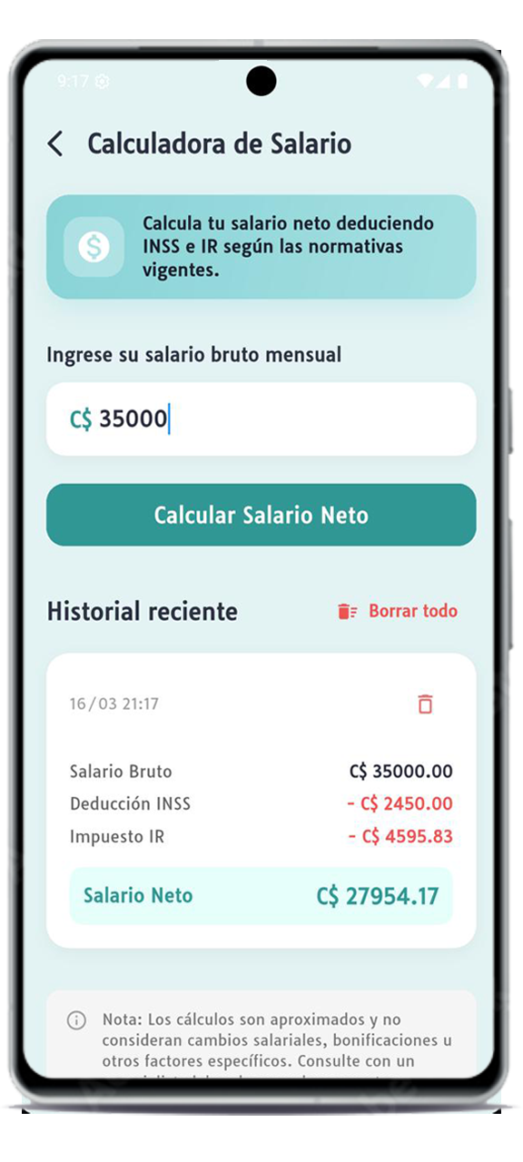 Calculadora de Salario Neto